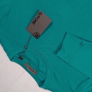 NEW G/FORE Luxe Crew Neck Mid Layer Golf Pullover‎ Green Size Large